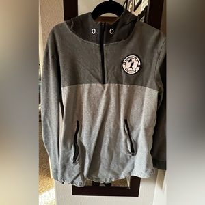 Baseballism gray sweatshirt size large